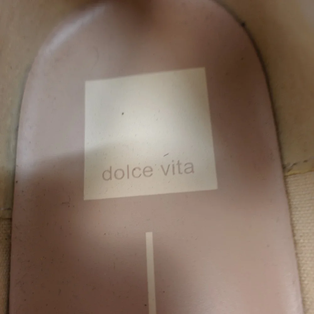 Dolce Vita Womens Platform Penny Loafers 8.5 Cream Y2K Cyber Prep Chunky Retro